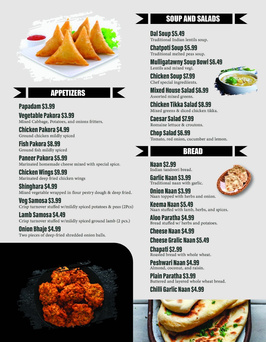 Menu Noorjahan Indian Cuisine (Vernier)-4