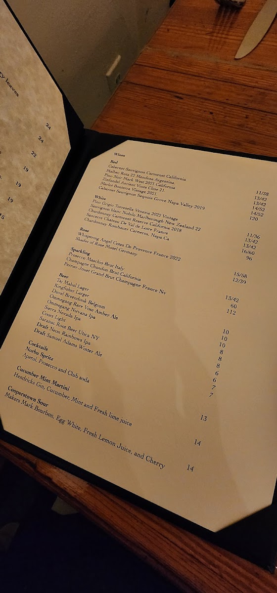 Menu Norbu Restaurant-8