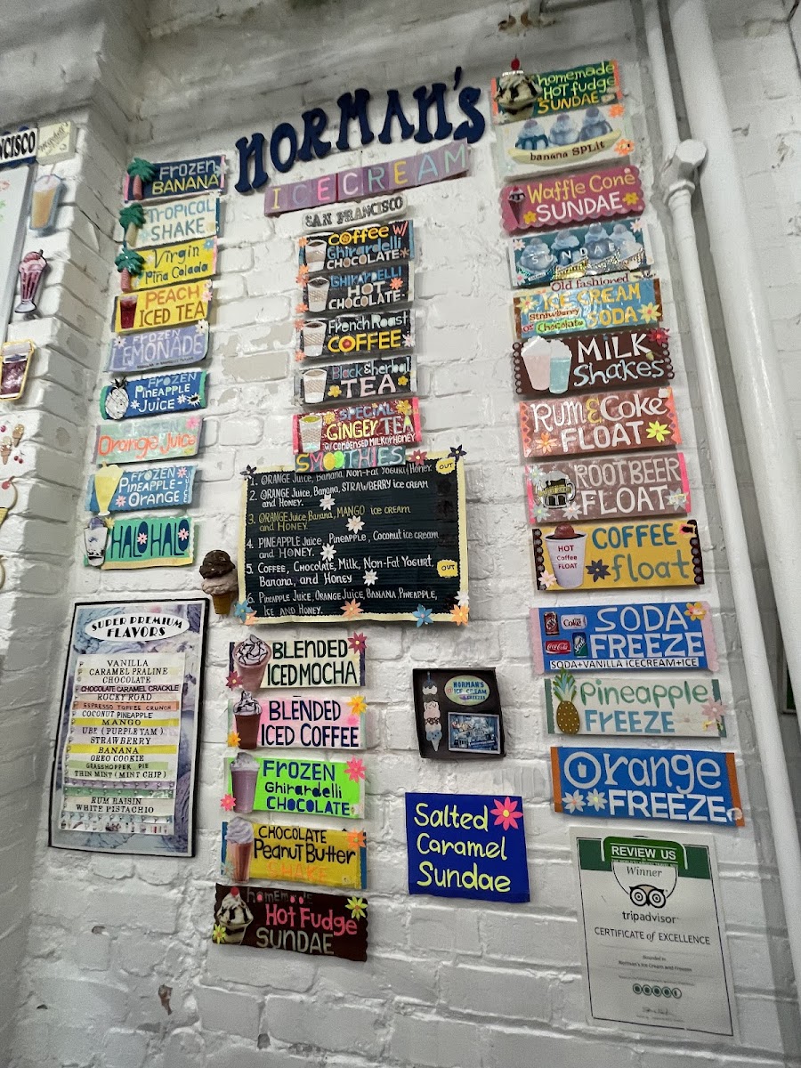 Menu Norman's Ice Cream & Freezes-4