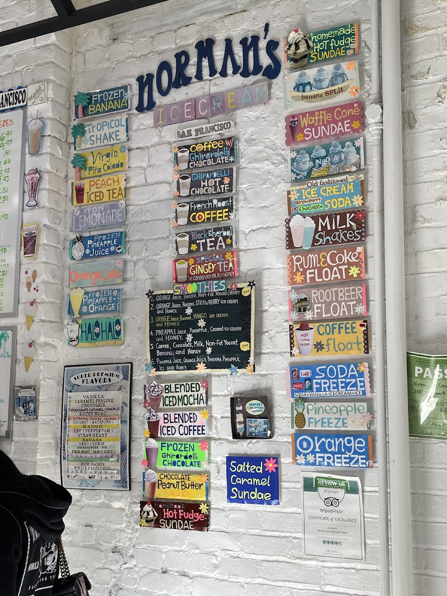 Menu Norman's Ice Cream & Freezes-6