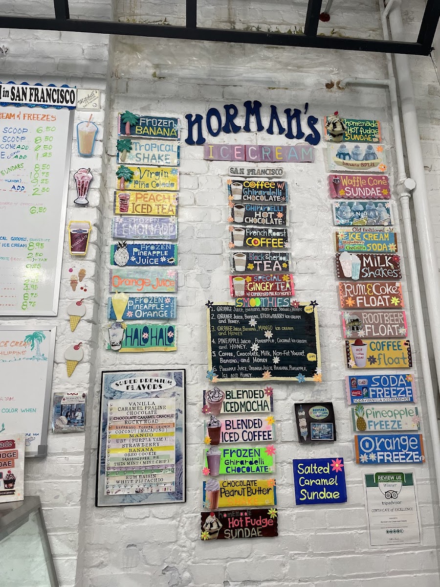 Menu Norman's Ice Cream & Freezes-7