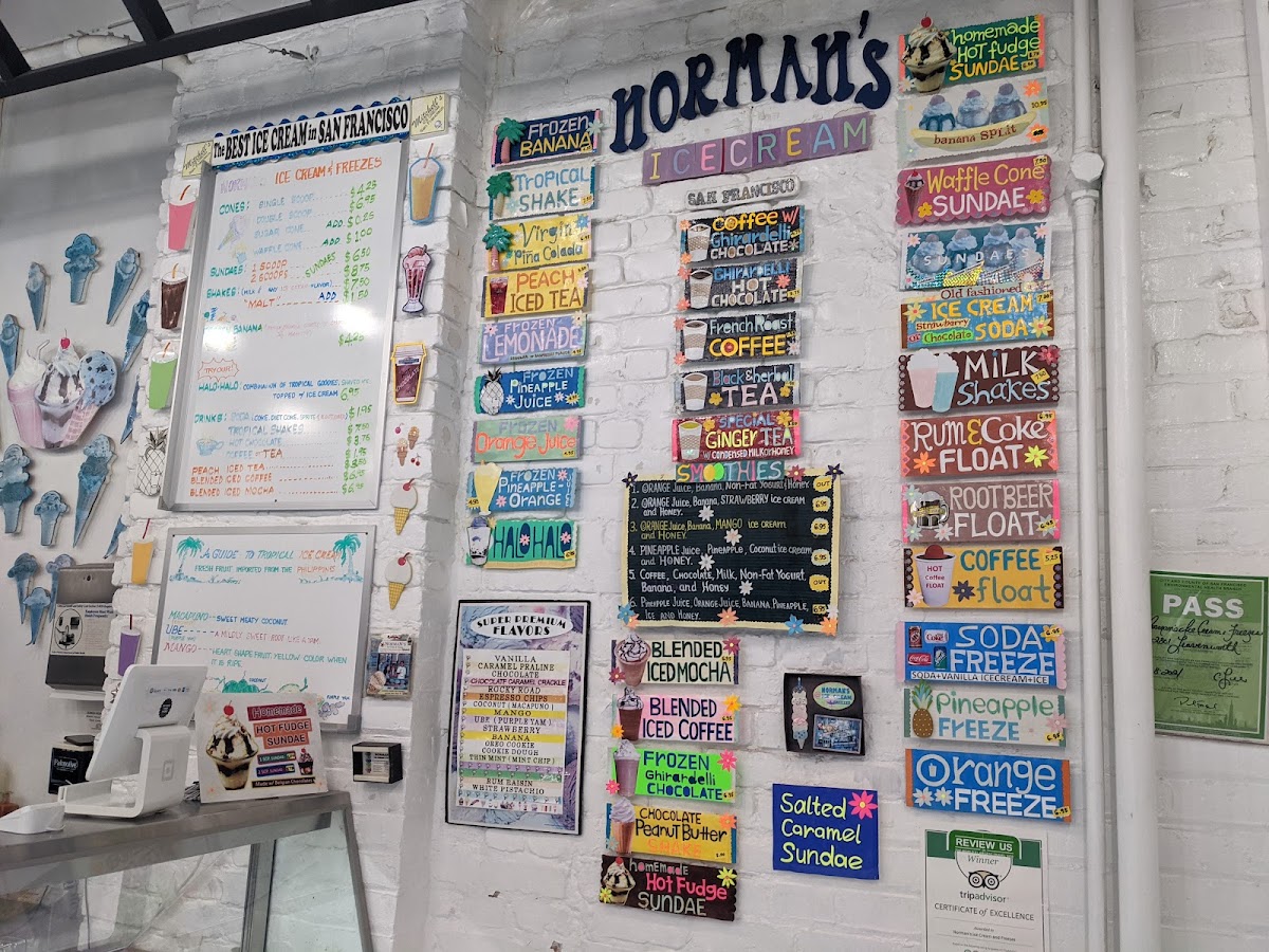 Menu Norman's Ice Cream & Freezes-8