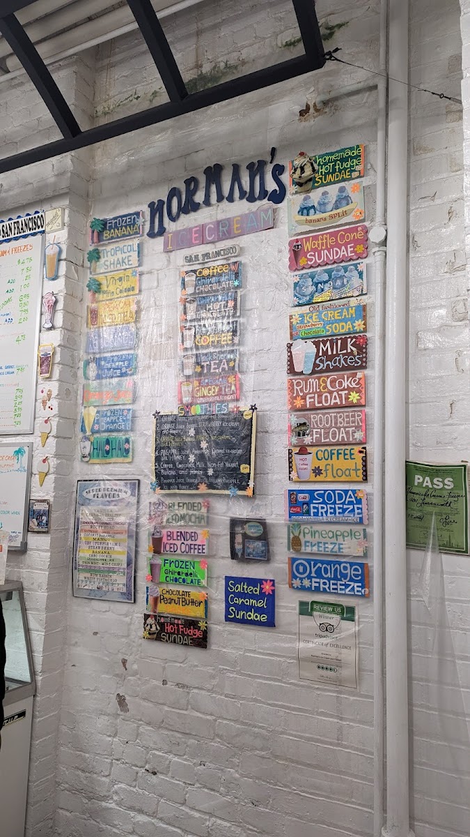 Menu Norman's Ice Cream & Freezes-9