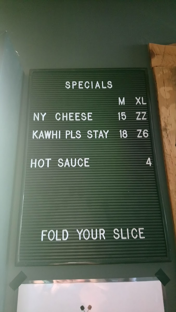 Menu North Of Brooklyn Pizzeria-8