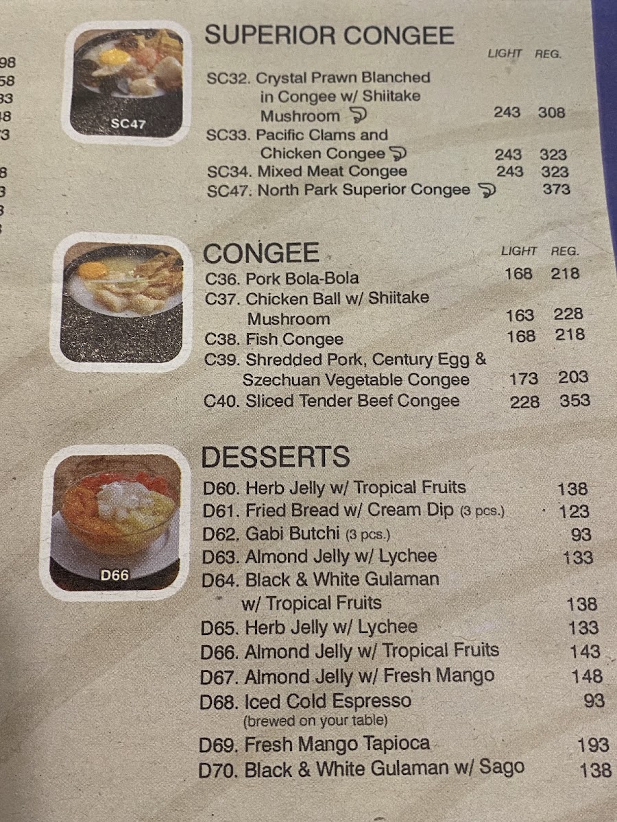 Menu North Park Noodles - Greenfield Branch-7