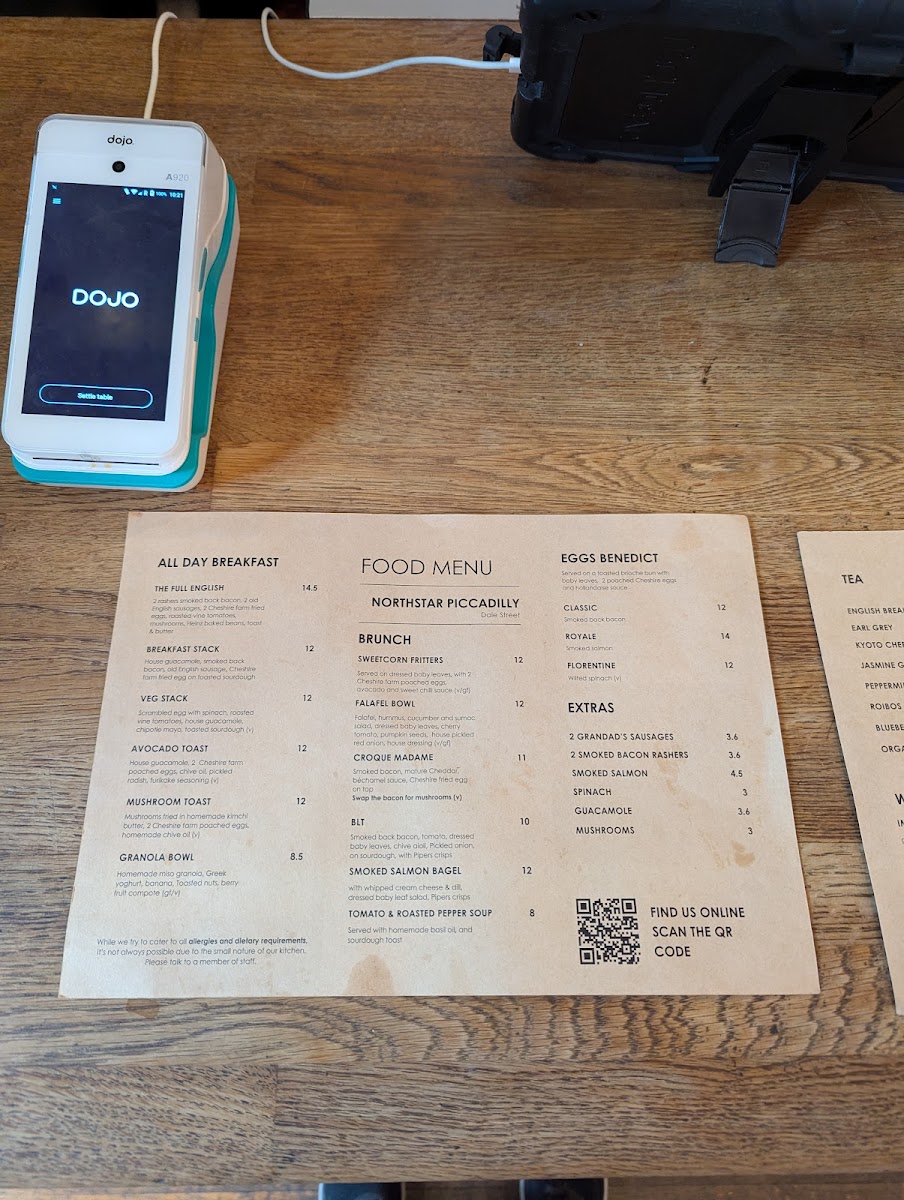 Menu North Star Piccadilly-2