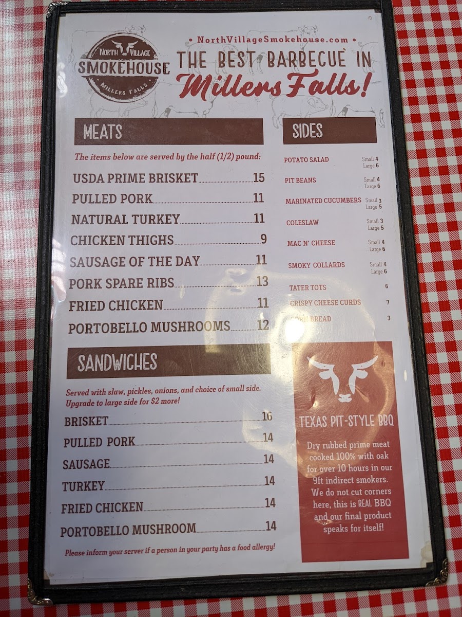 Menu North Village Smokehouse-7