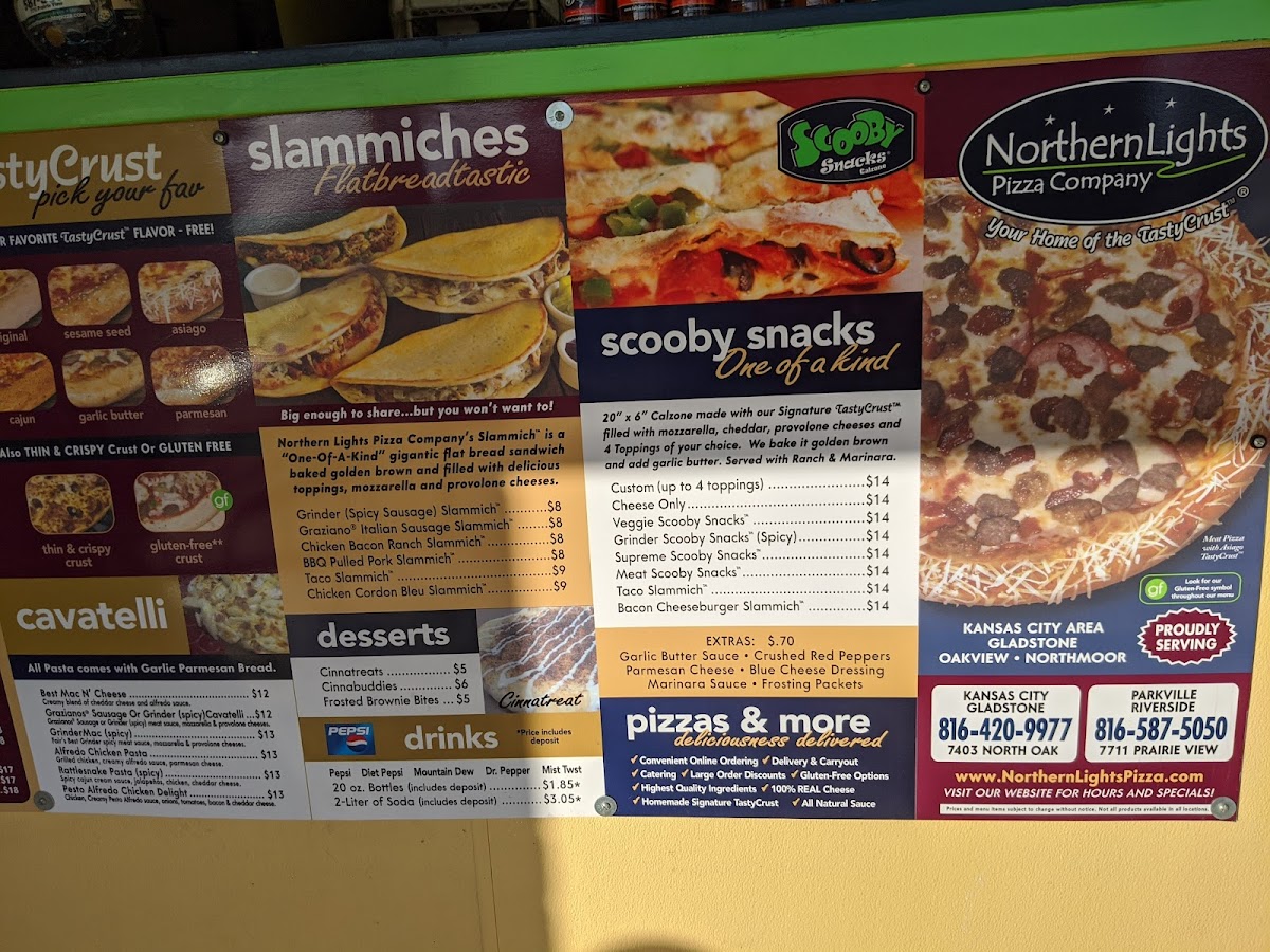 Menu Northern Lights Pizza-2