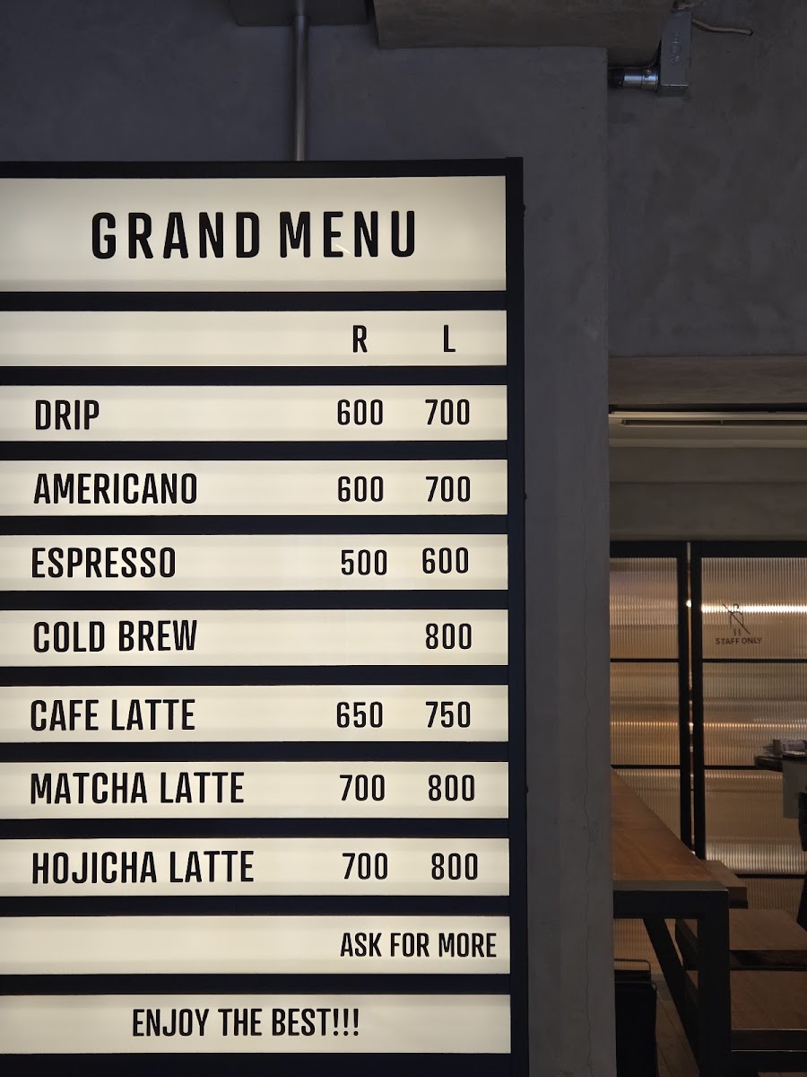 Menu Northernwood Ginza-3