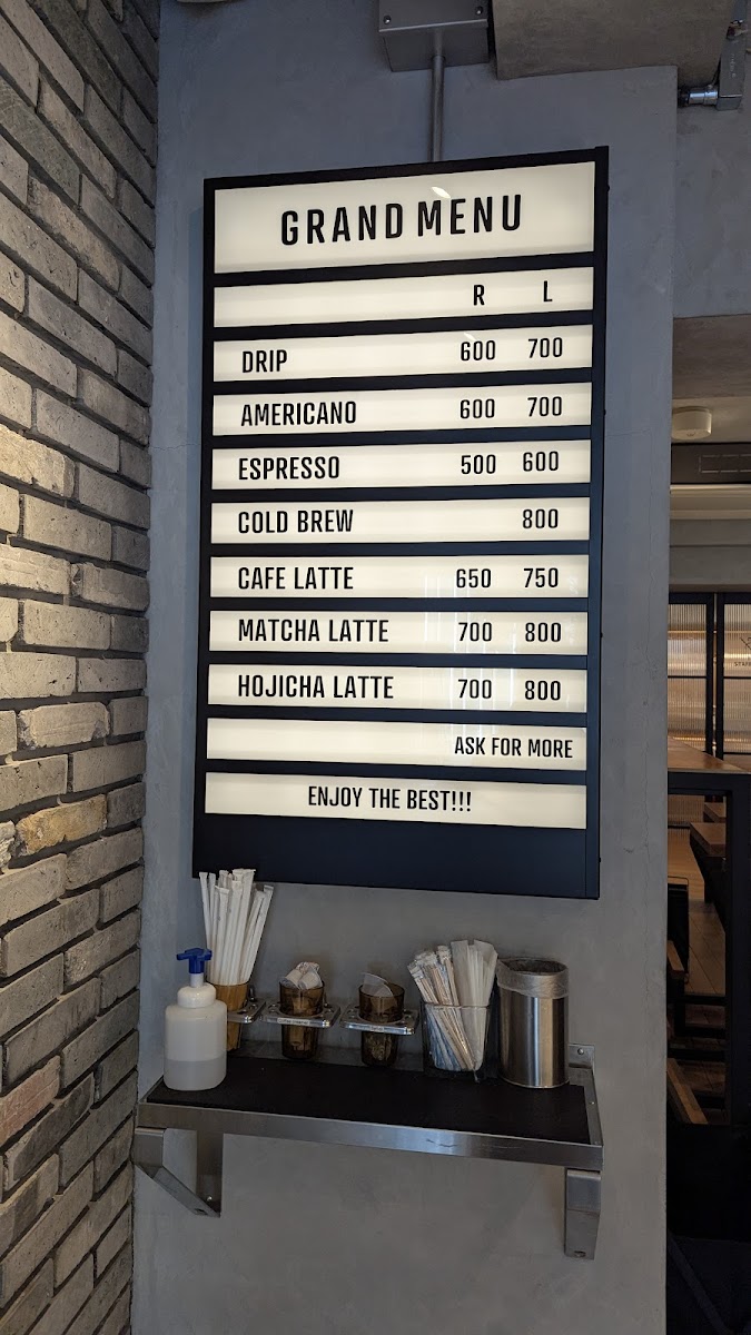 Menu Northernwood Ginza-6