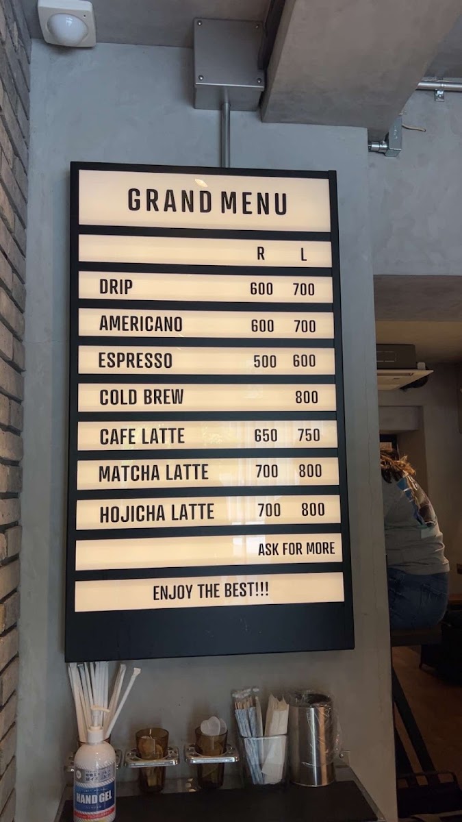 Menu Northernwood Ginza-7