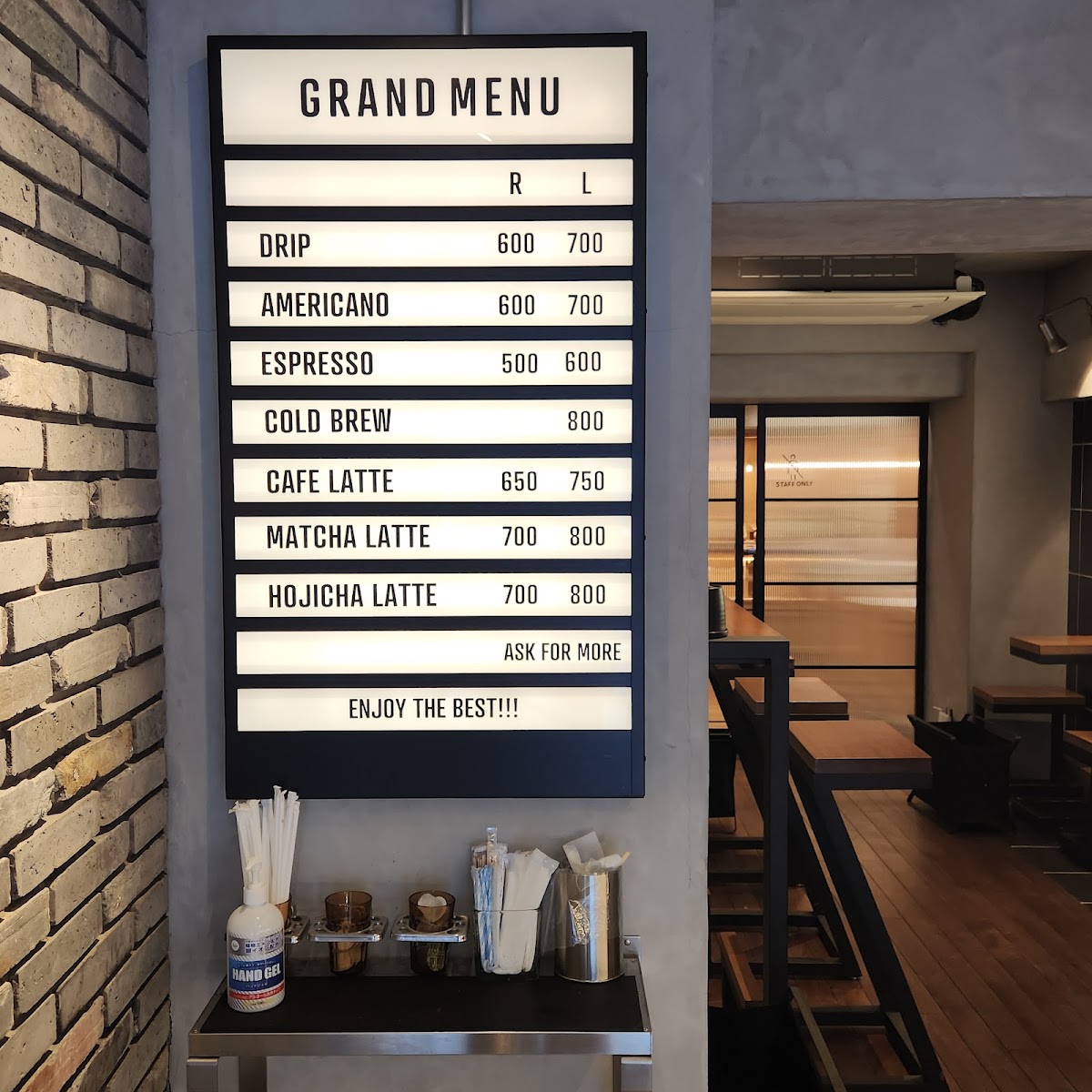 Menu Northernwood Ginza-8