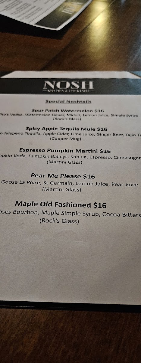 Menu Nosh Kitchen & Cocktails-8
