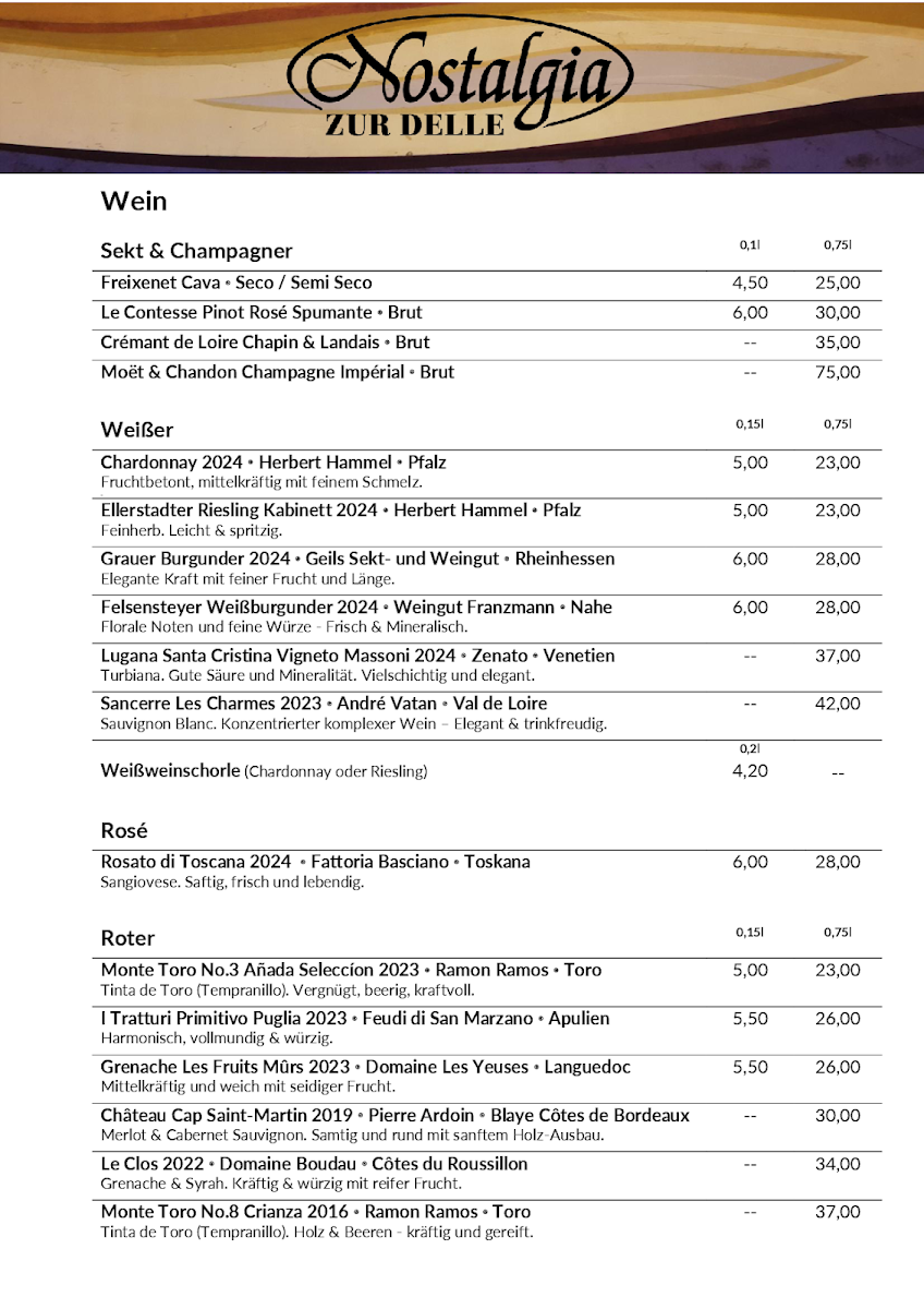 Menu Nostalgia Zur Delle-1