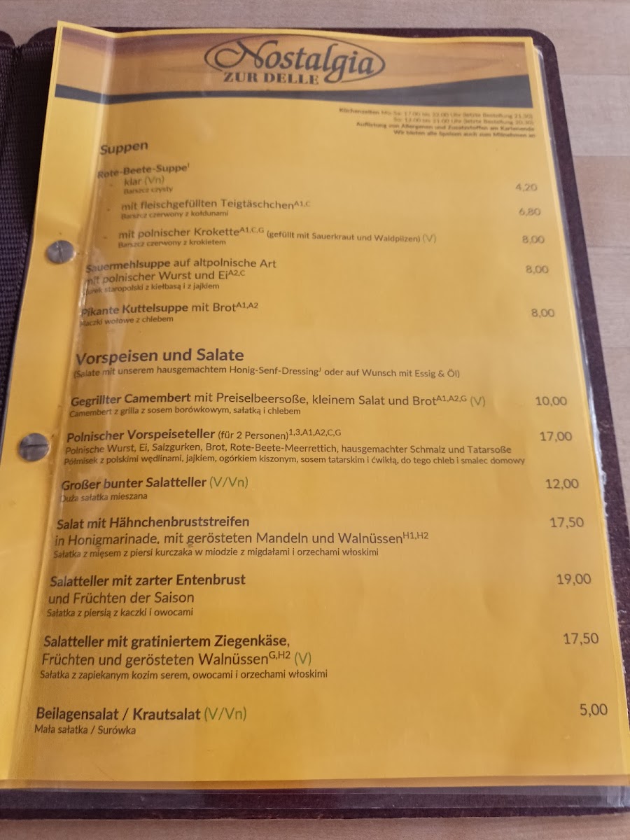 Menu Nostalgia Zur Delle-8