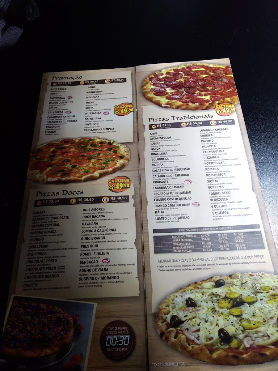 Menu Nostra Casa Pizzaria - Boa Vista-2