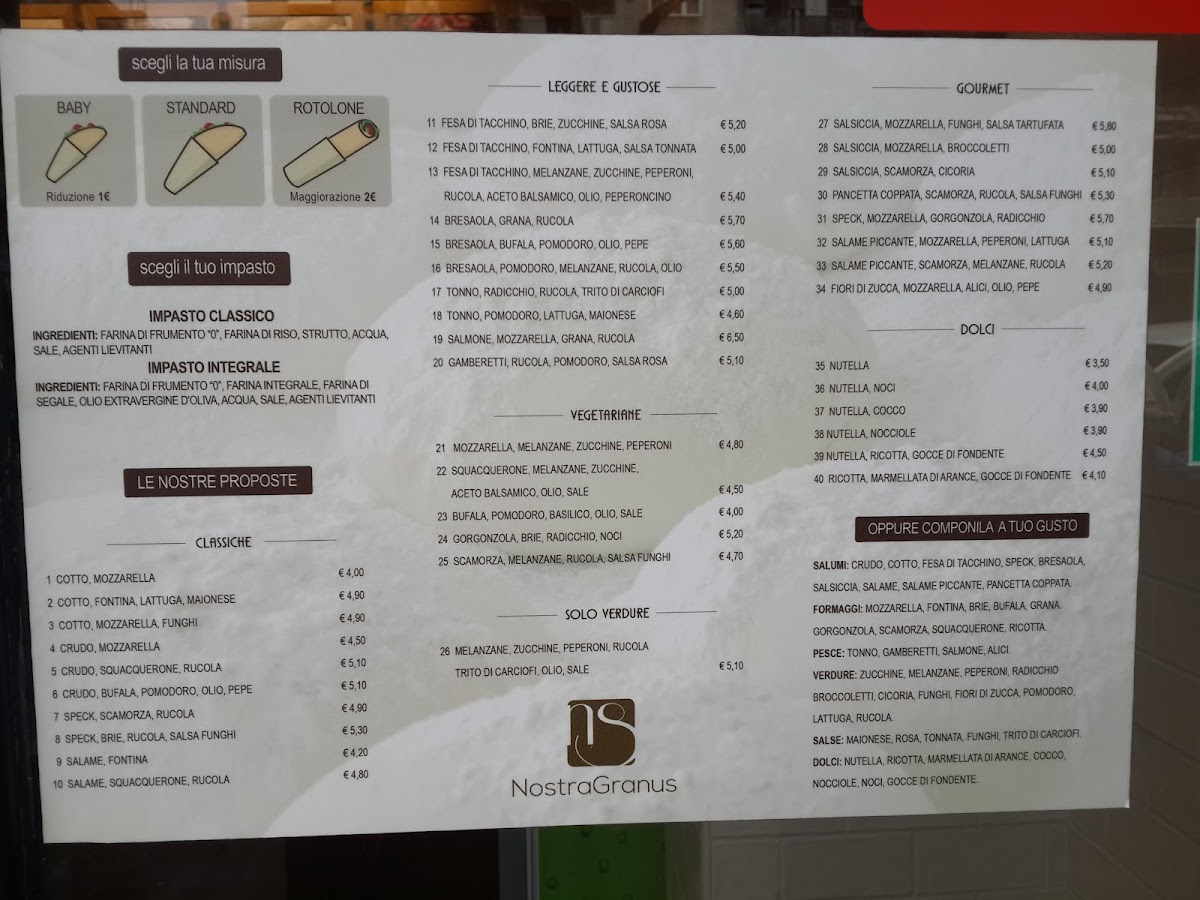 Menu Nostragranus - Piadineria Artigianale-9