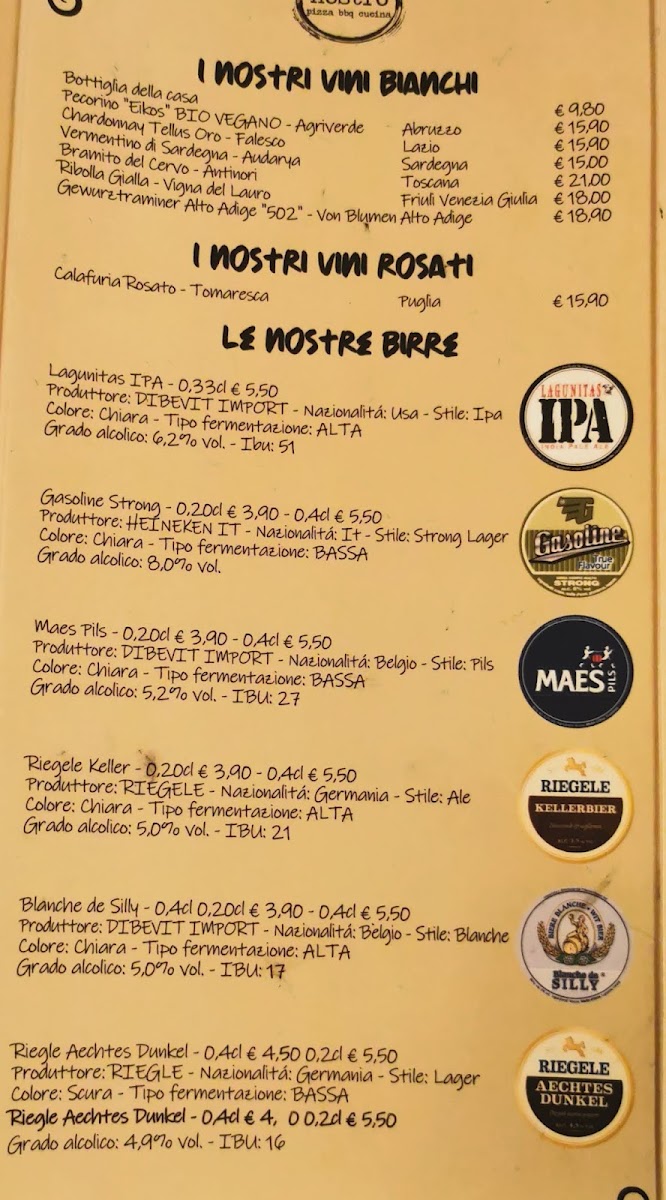 Menu Nostro - Ristorante Pizzeria Casal Palocco-7