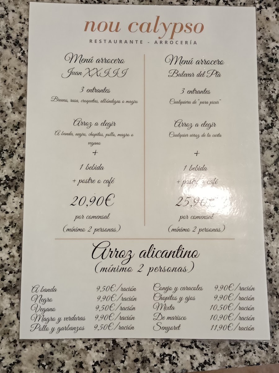 Menu Nou Calypso-3