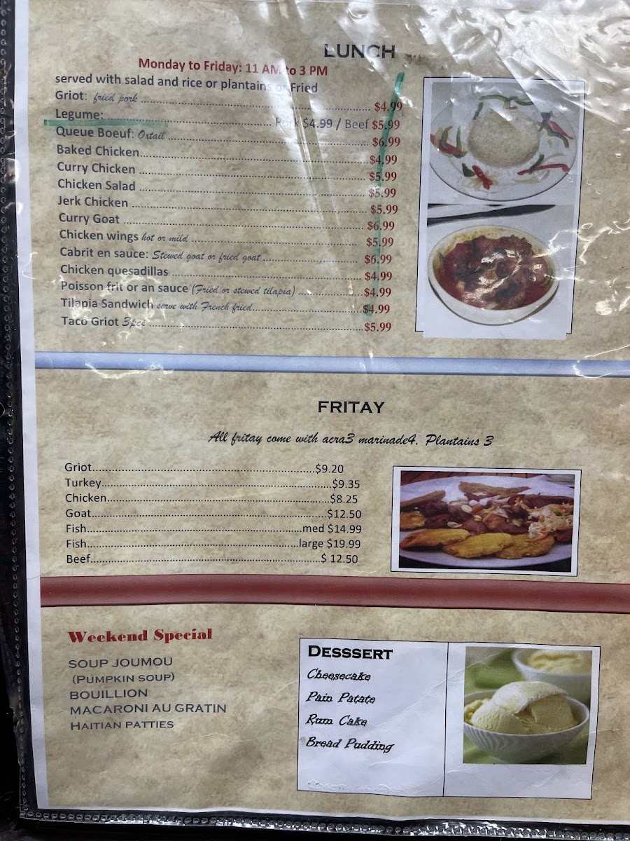 Menu Noula Prime Haitian Cuisine-2