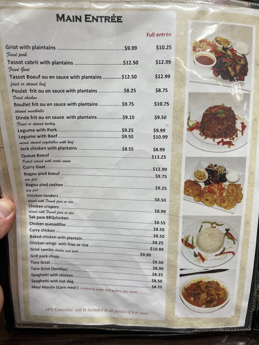 Menu Noula Prime Haitian Cuisine-3