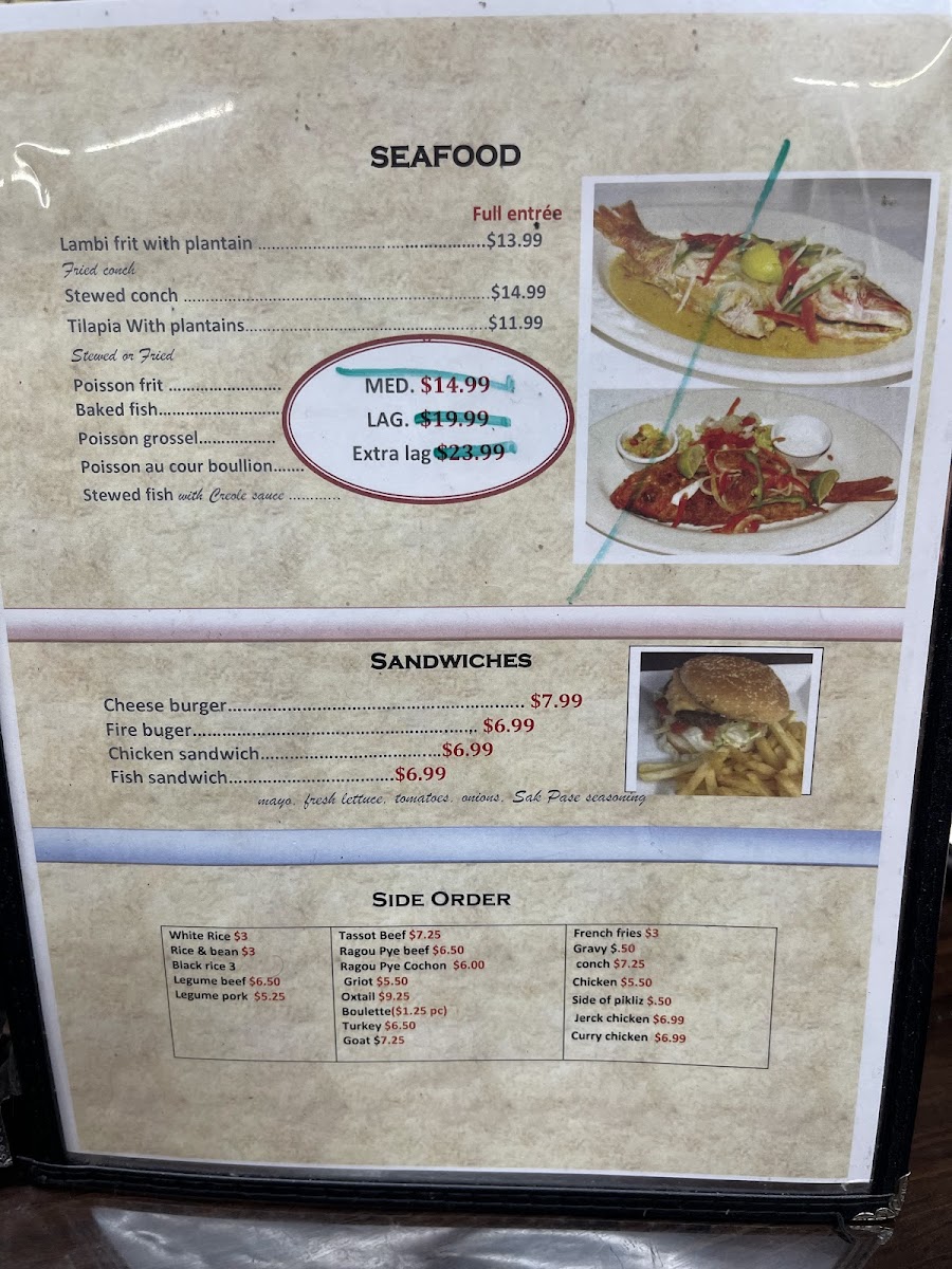 Menu Noula Prime Haitian Cuisine-7