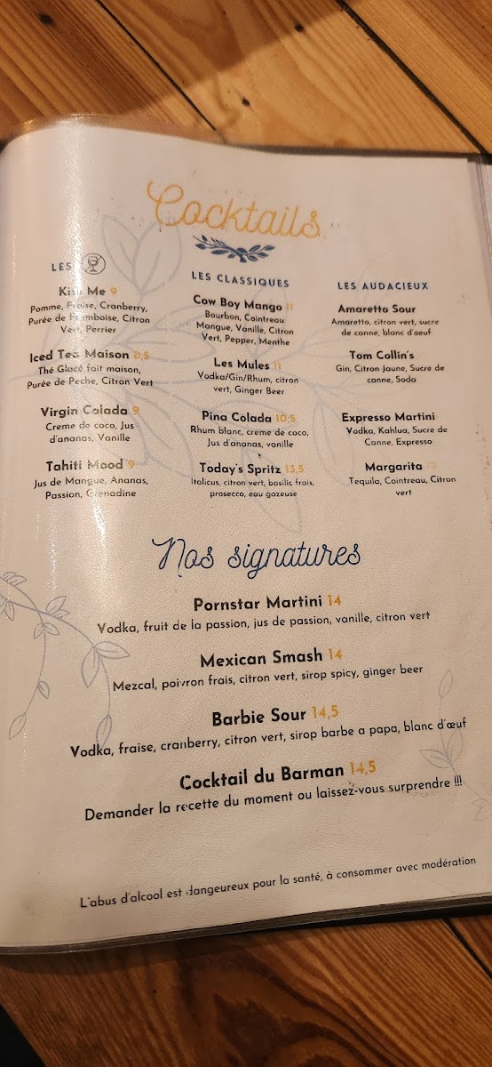 Menu Noush-1