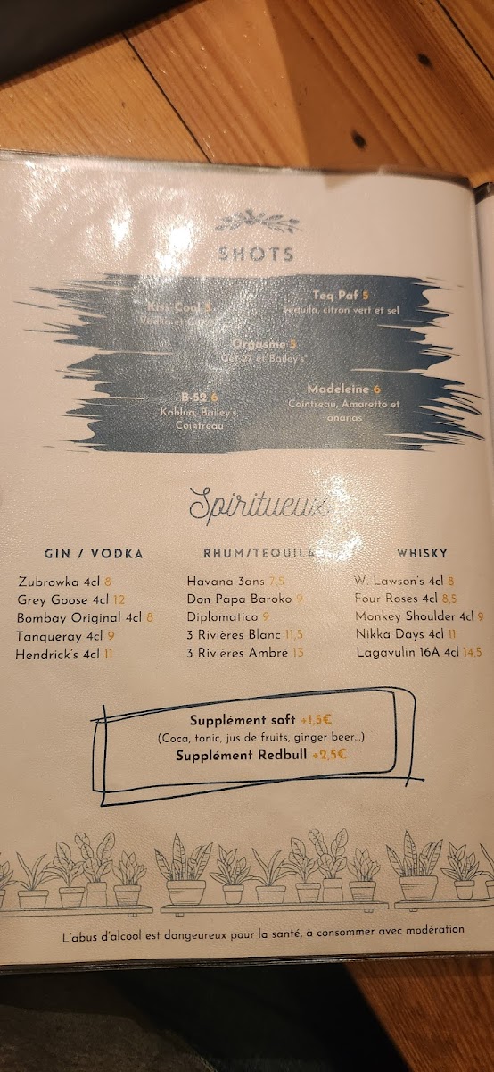 Menu Noush-8