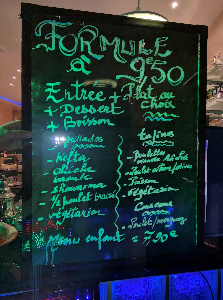 Menu Nouvelle Enseigne : Bab Al Hara-7