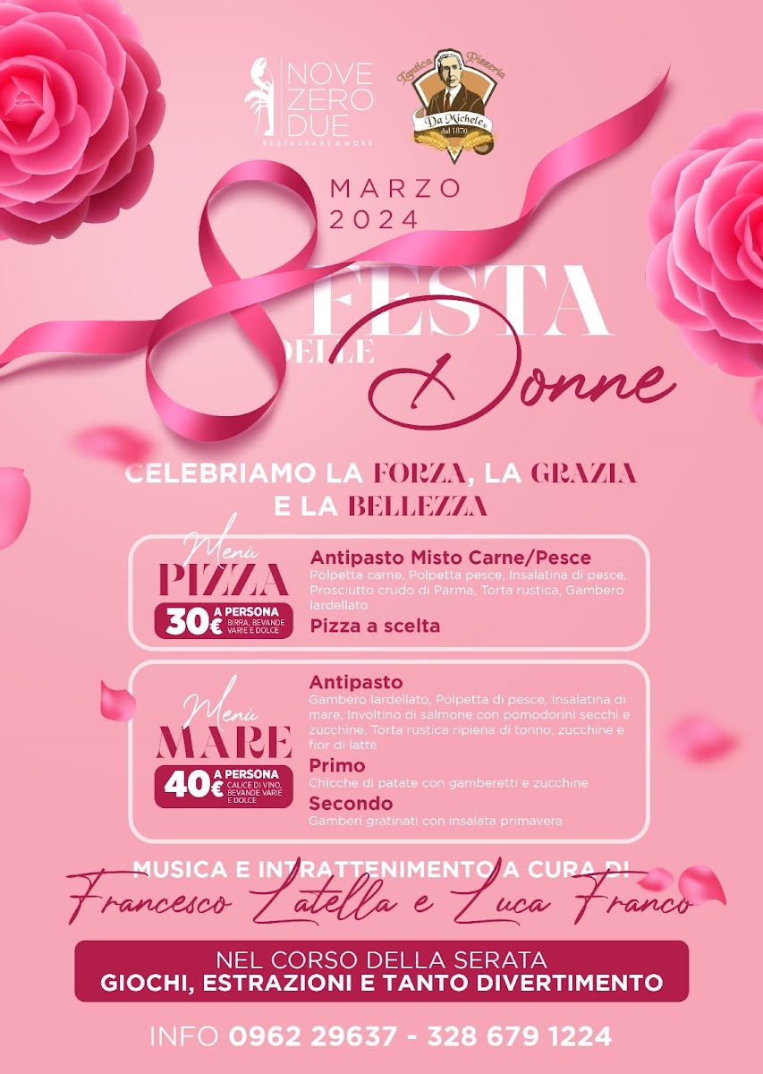 Menu Nove Zero Due Ristorante, Beach Resort E Bar Lounge-10