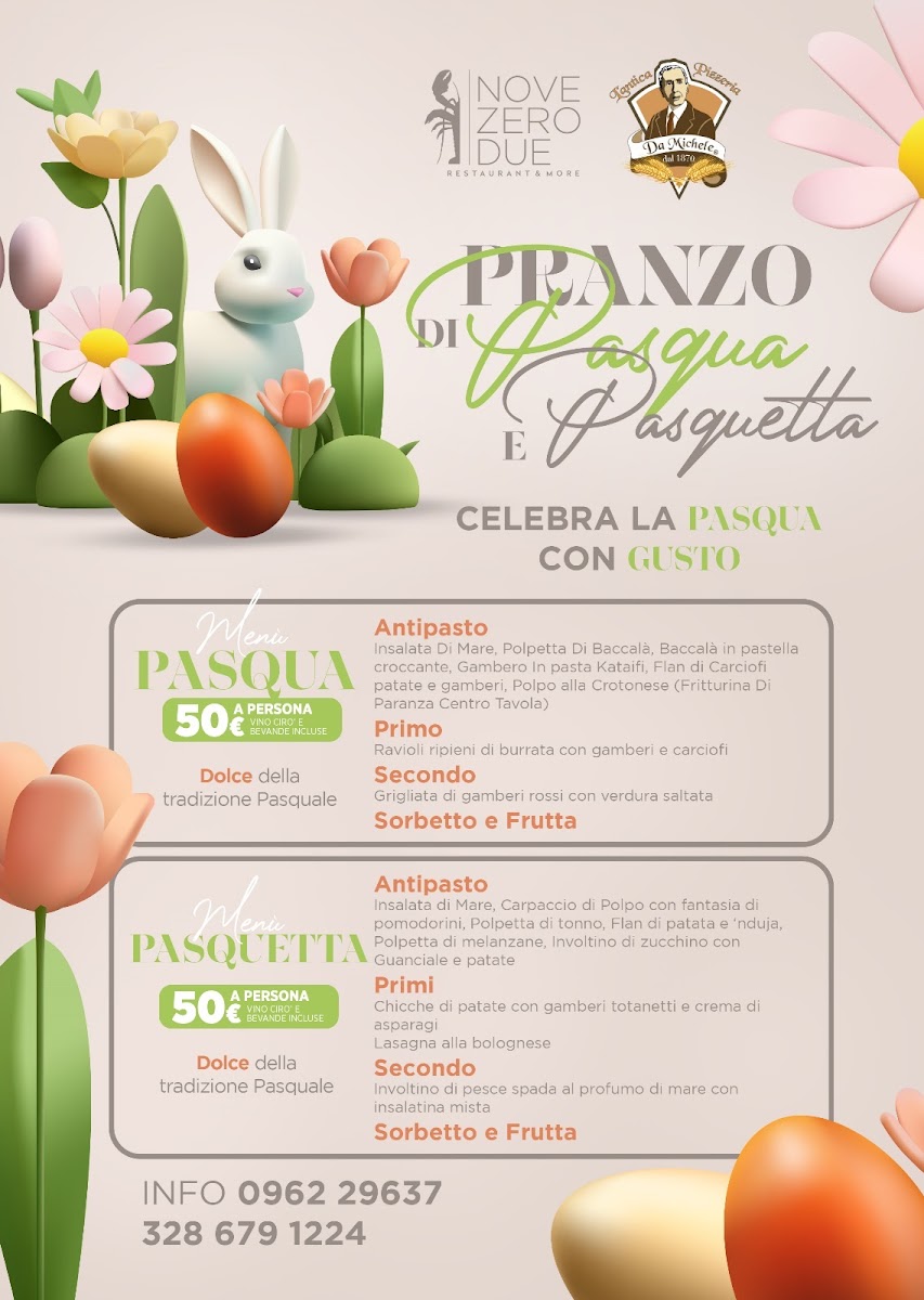 Menu Nove Zero Due Ristorante, Beach Resort E Bar Lounge-6
