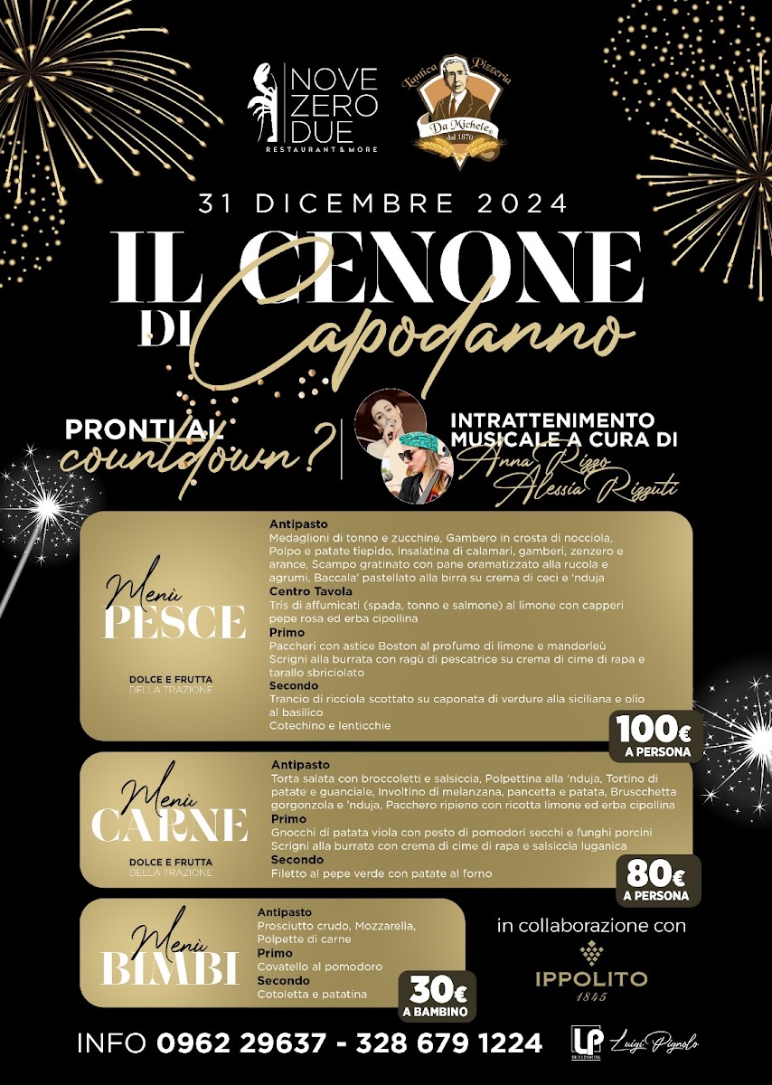 Menu Nove Zero Due Ristorante, Beach Resort E Bar Lounge-8