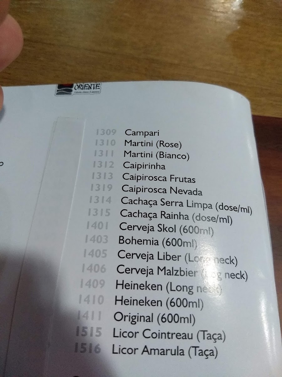 Menu Novo Oriente Restaurante Bancários-1