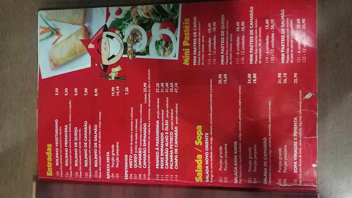 Menu Novo Oriente Restaurante Bancários-5