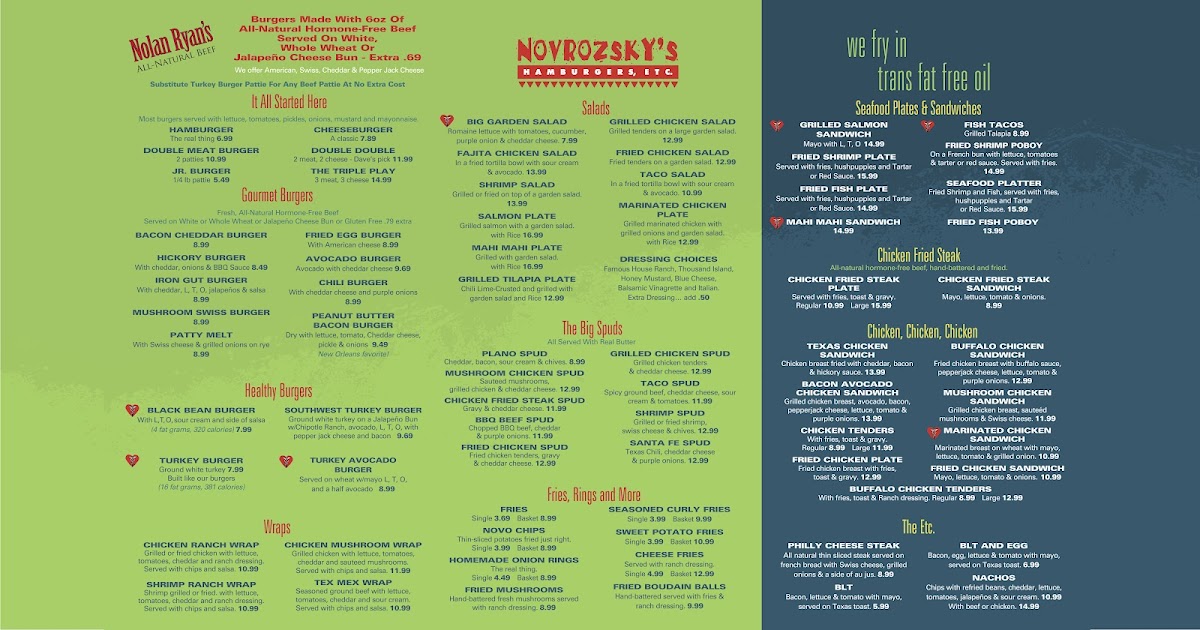 Menu Novrozsky's-1
