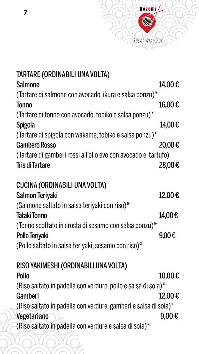 Menu Nozomi Sushi Wine Bar-1