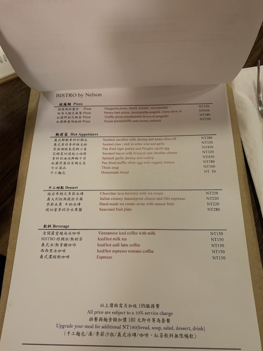 Menu Ns Cucina（Bistro By Nelson）-10
