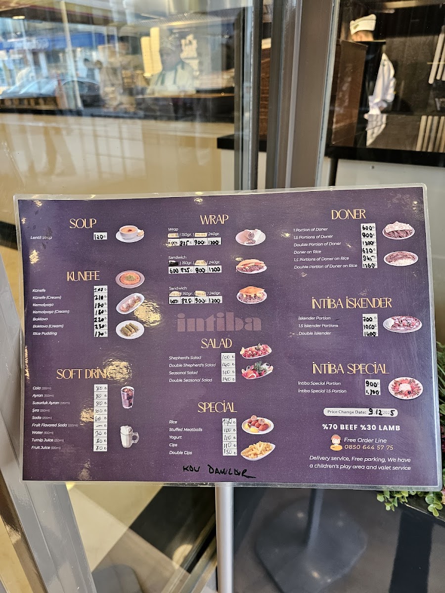 Menu Intiba Döner-4