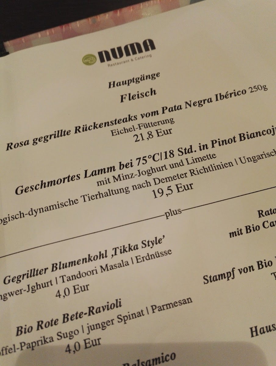 Menu Numa - Restaurant & Catering-3