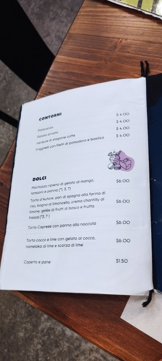Menu Numero Zero-5