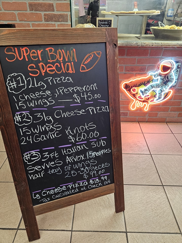 Menu Nunzio's Pizza-1