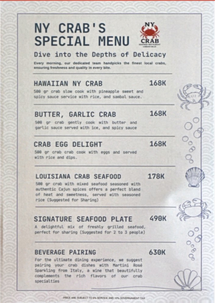Menu Ny Crab Seafood Restaurant-1