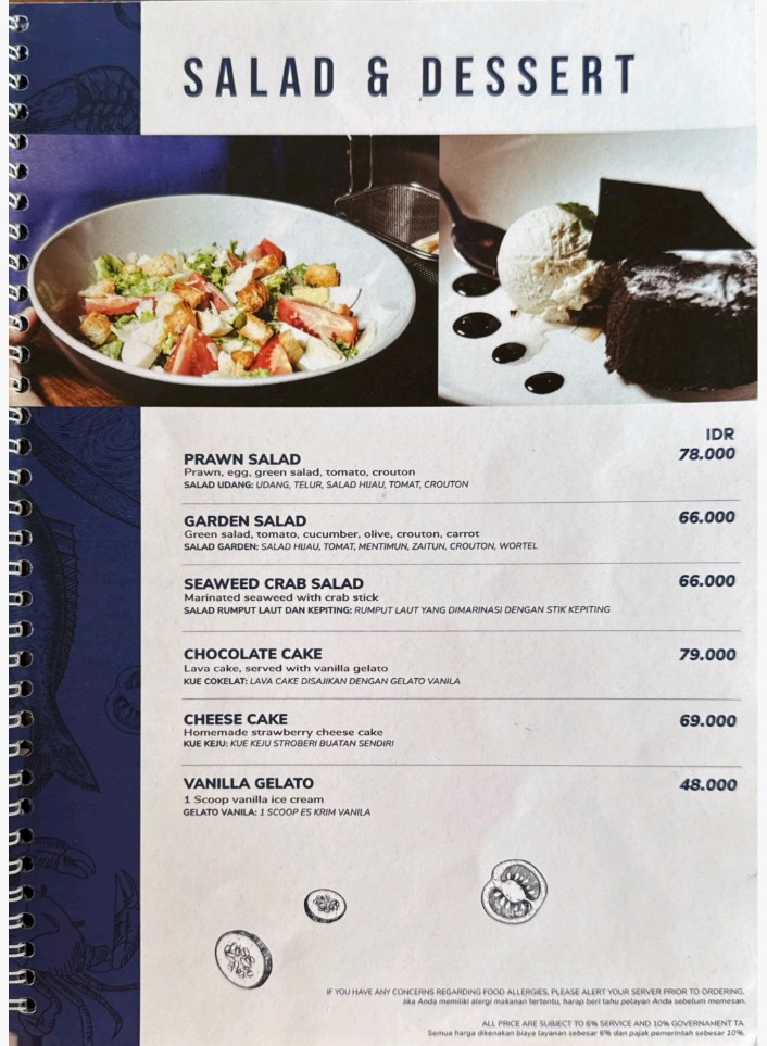 Menu Ny Crab Seafood Restaurant-9