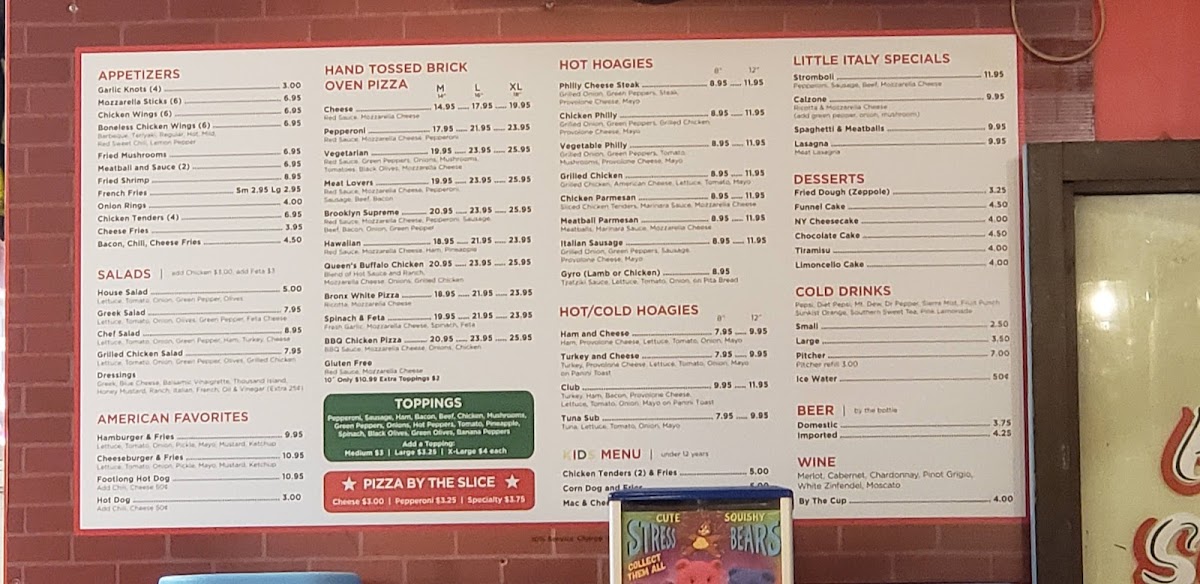 Menu Ny Pizza Kitchen Ocean Blvd-5