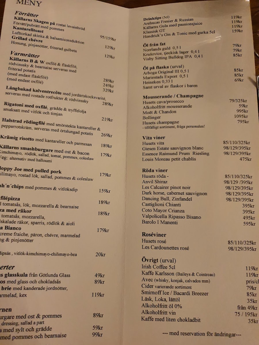 Menu Nya Källar'n Ab-1