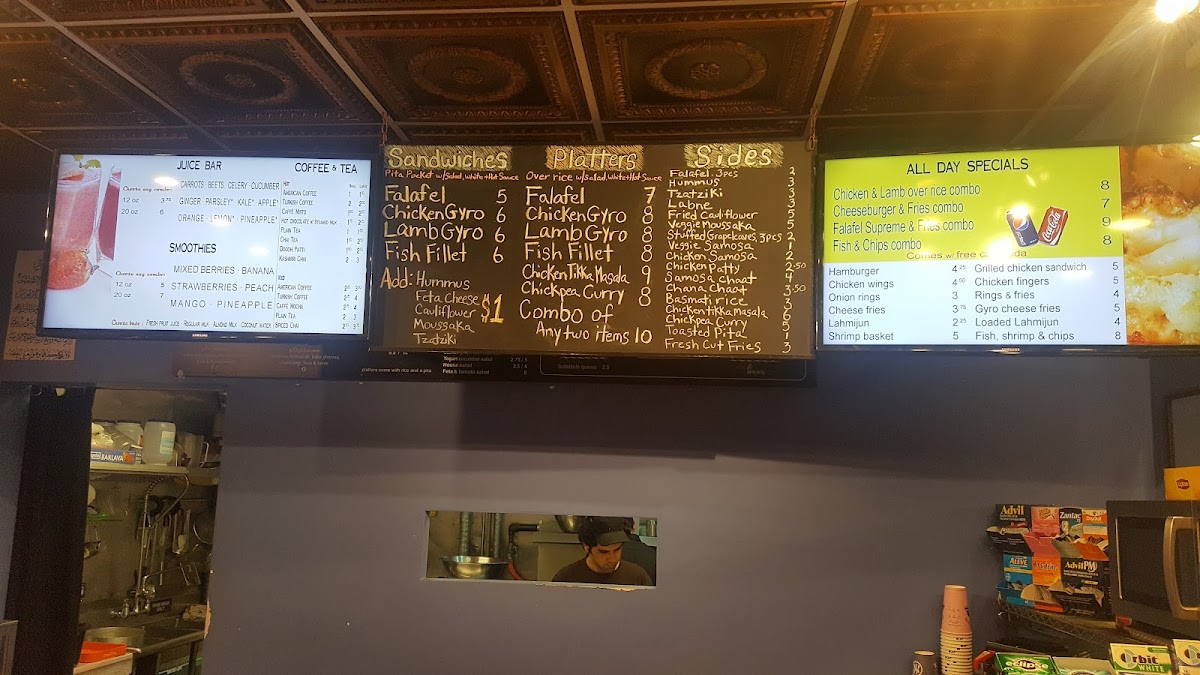 Menu Nyc Falafel Co-1