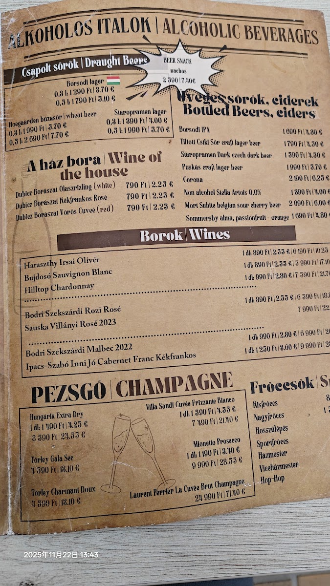 Menu Nyereg Étterem-2