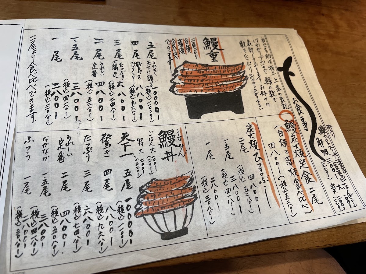 Menu Nyorosuke Shibuyahigashi-7