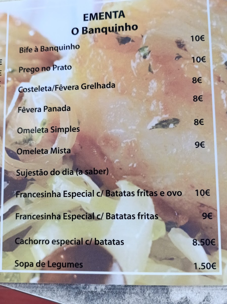 Menu O Banquinho-1