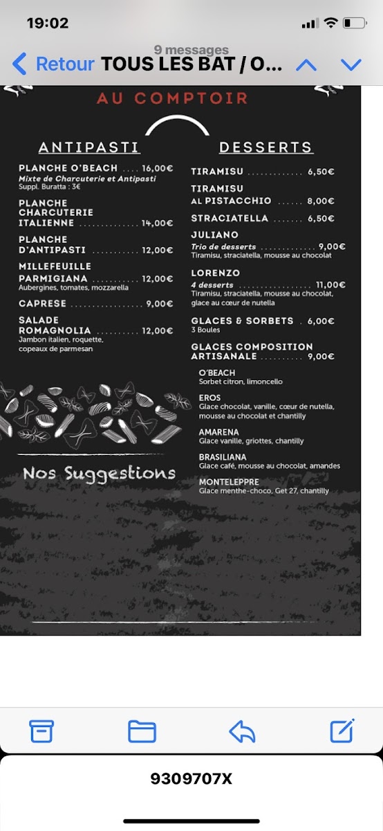 Menu O Beach-3